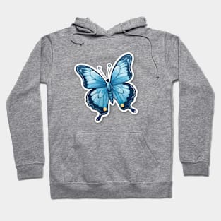 Butterfly Blues Hoodie